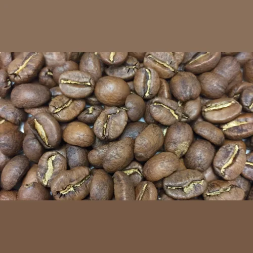 Coffee in the grains of Ethiopia Amhara