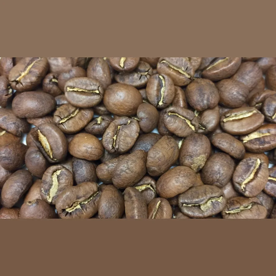 Coffee in the grains of Ethiopia Amhara