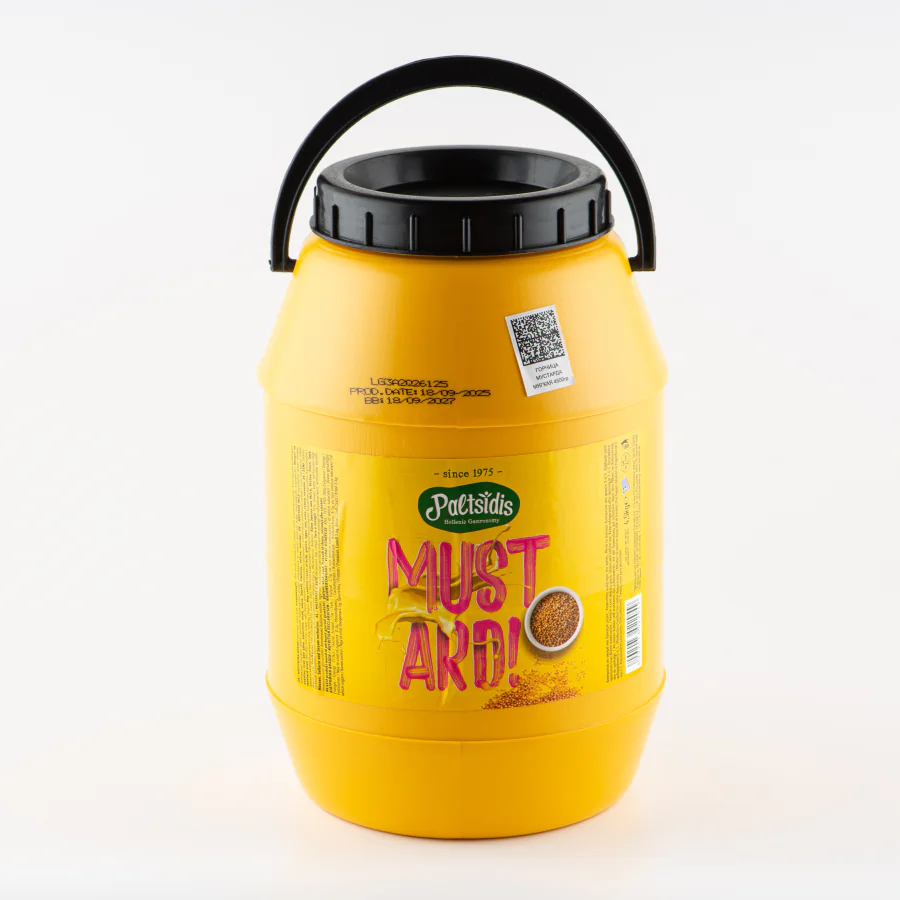 Mustard "MUSTARDA SOFT" 4500g PALTSIDIS