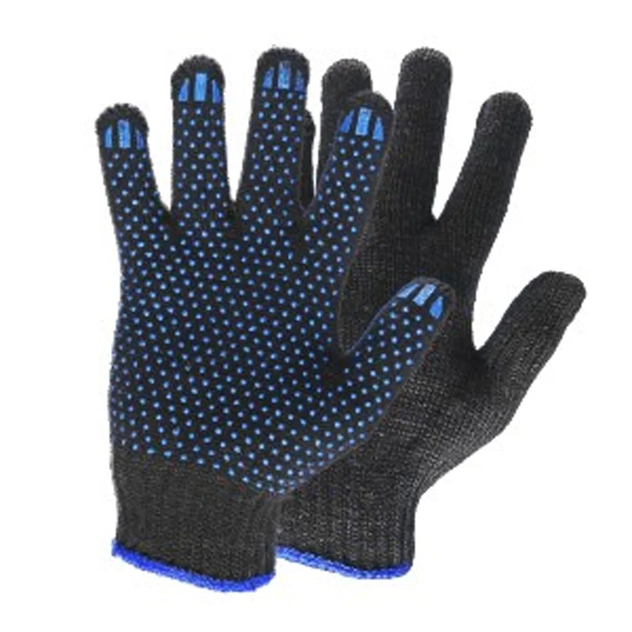 PVC Economy Black Gloves