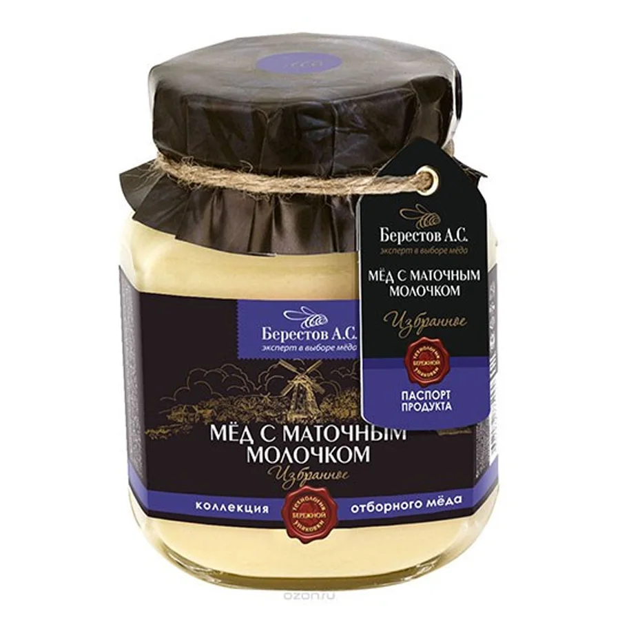 Berestov honey "with royal milk"