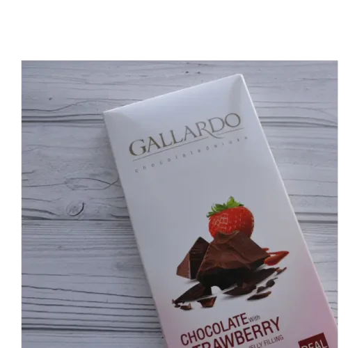 Chocolate with strawberry 100g