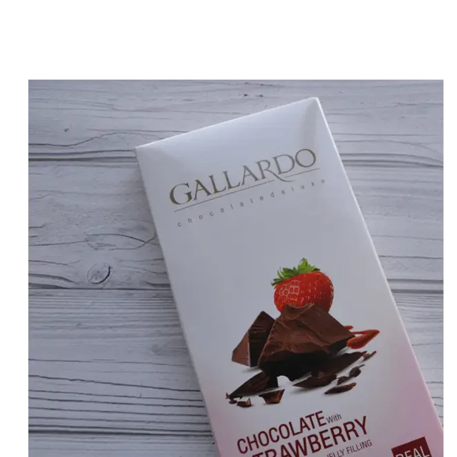 Chocolate with strawberry 100g