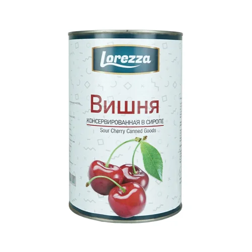 Canned cherries