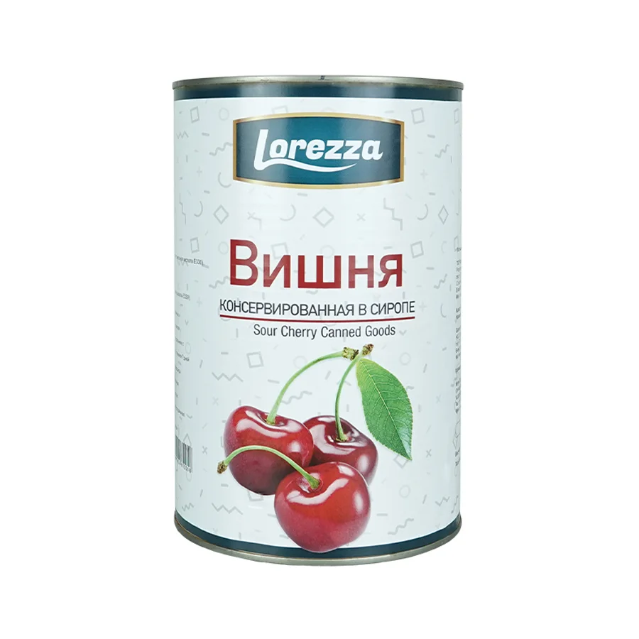 Canned cherries