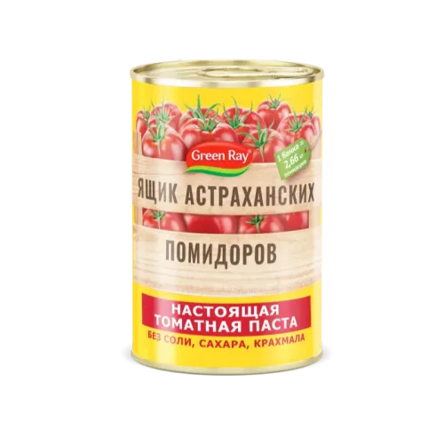 Tomato paste "Box of Astrakhan Tomatoes", 380g