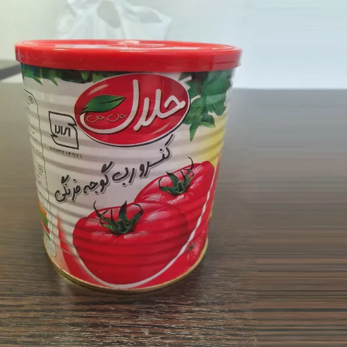 HALAL Tomato paste 800gr 27% Brix (12pcs) (Iran) WHOLESALE
