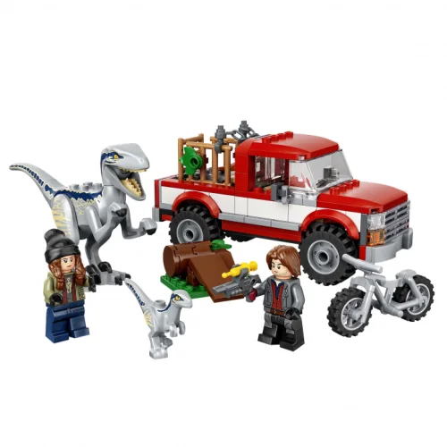 Конструктор LEGO Jurassic World Блу и поимка бета-велоцираптора 76946