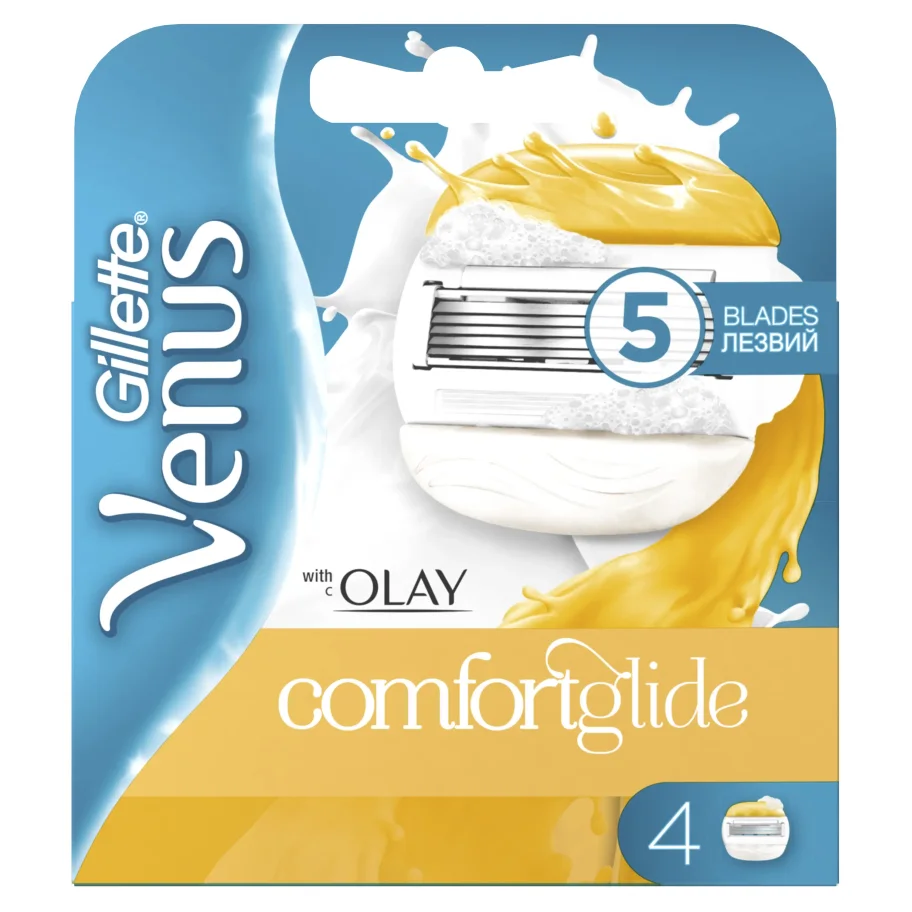 Replaceable cassettes for the razor Gillette Venus & Olay