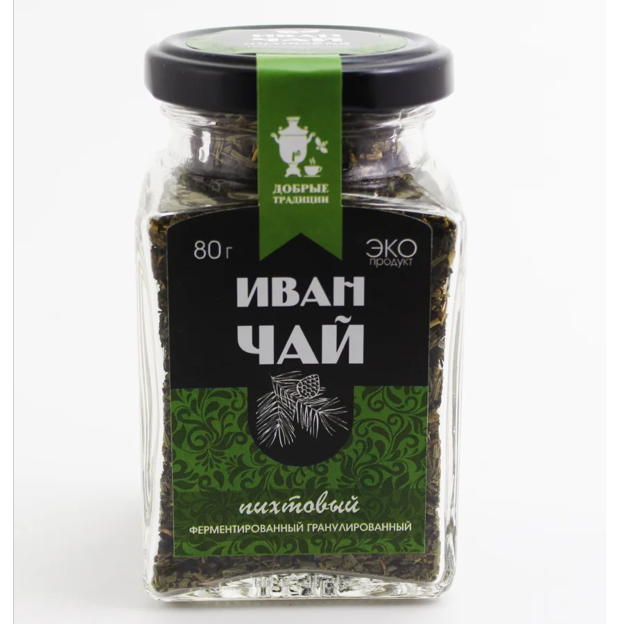 Ivan tea granulated with fir