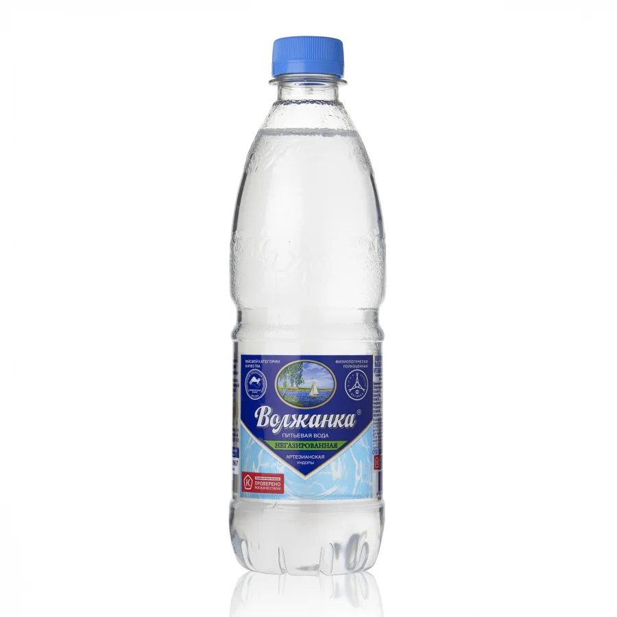 Вода питьевая Волжанка 0,5 л