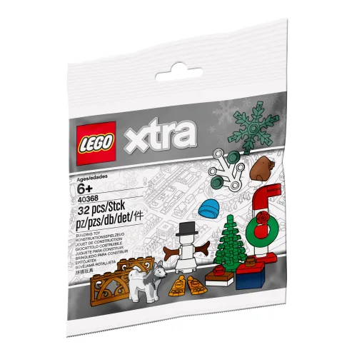 Конструктор LEGO xtra Дополнительные элементы Новый год 40368