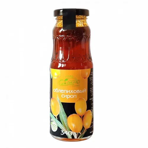 Sea buckthorn syrup 340g I would have eaten myself (glass)