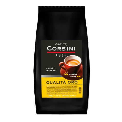 Кофе зер. Caffe Corsini QUALITA' ORO (500г) м/у.