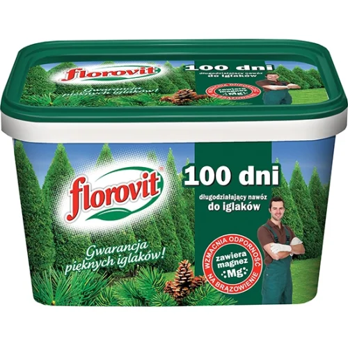 Удобрение Florovit для хвойных растений пролонгированного действия - 100 дней 4 кг