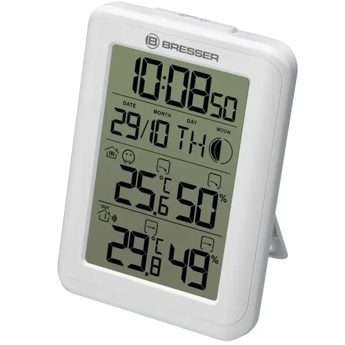 Hygrometer with clock Bresser Myclimate