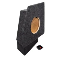 Box for subwoofer 12" (30cm) VAZ 2171/Priora station wagon (in the left wing, 30 l)