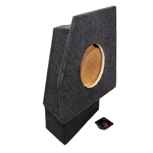 Box for subwoofer 12" (30cm) VAZ 2171/Priora station wagon (in the left wing, 30 l)