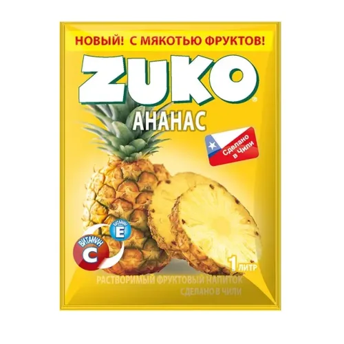 ZUKO drink with pineapple taste