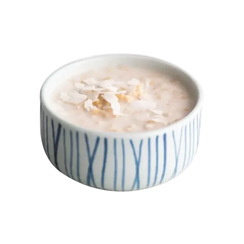 Porridge on coconut milk