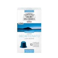 Кофе мол. в капс. сист. Nespresso CDA Puro Arabica Decaffeinato 10х5,2 (52г) к/п.