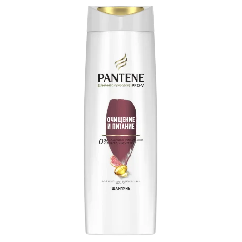 Pantene shampoo merging with nature Cleansing and nutrition 400 ml.