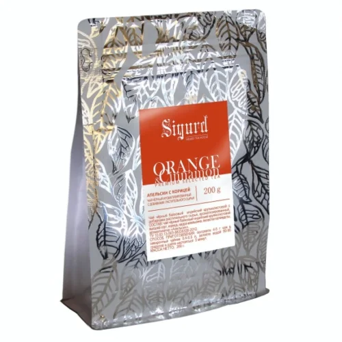 Tea Black Sigurd Orange with Cinnamon