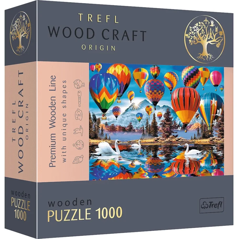 Multicolored Balls Wooden Puzzle Trefl 20143