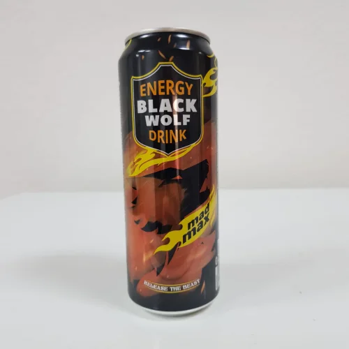 BLACK WOLF mad Max Energy Drink 