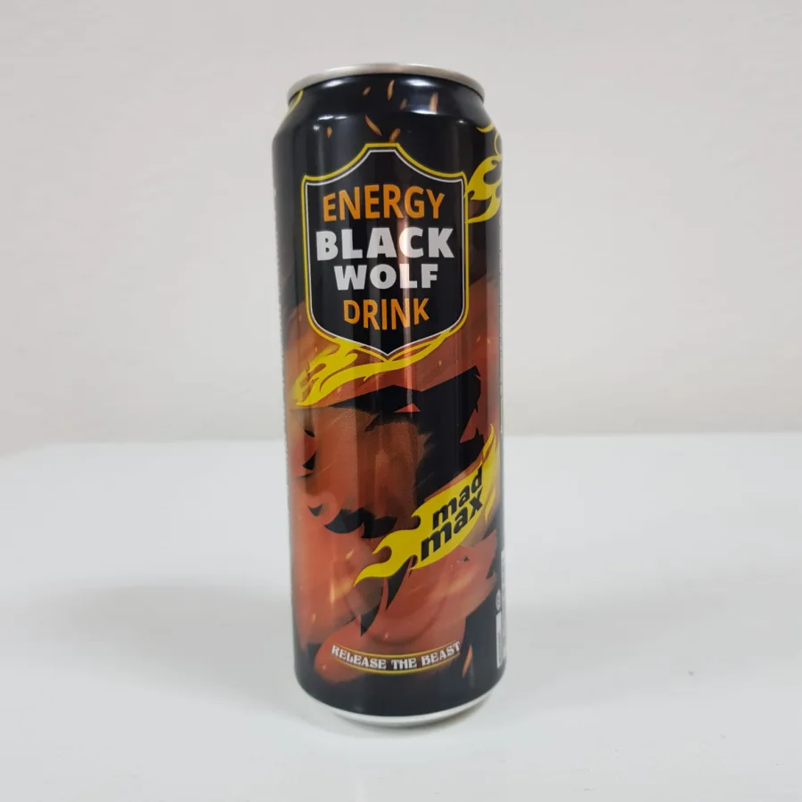 BLACK WOLF mad Max Energy Drink 