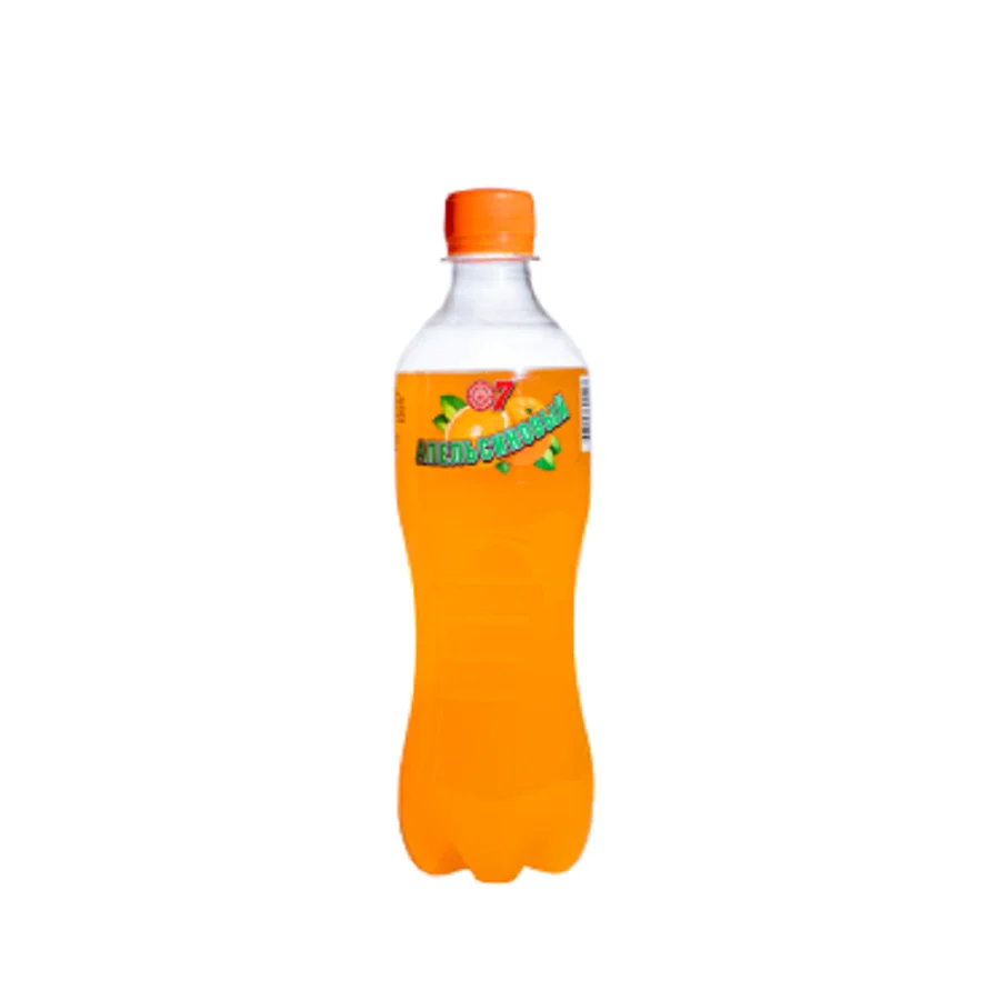 Безалкогольный газированный напиток "Апельсиновый" 0,45 л