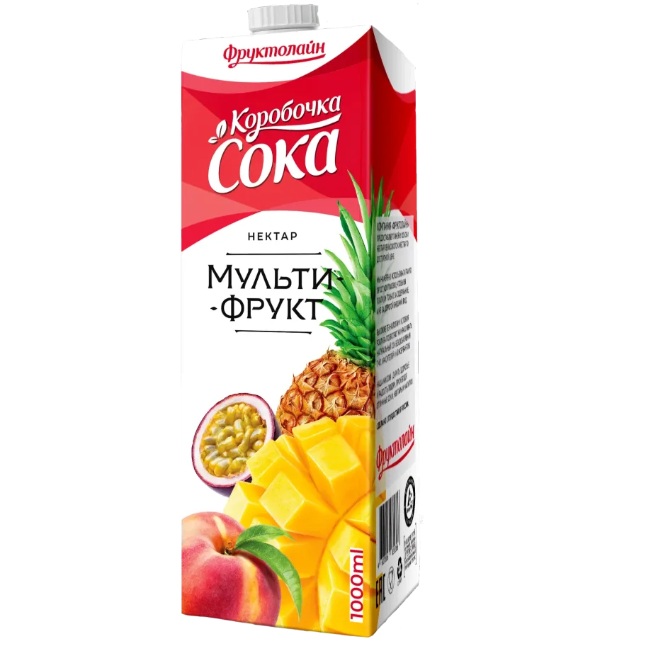 Nectar multifruit, TM juice box 0,95l