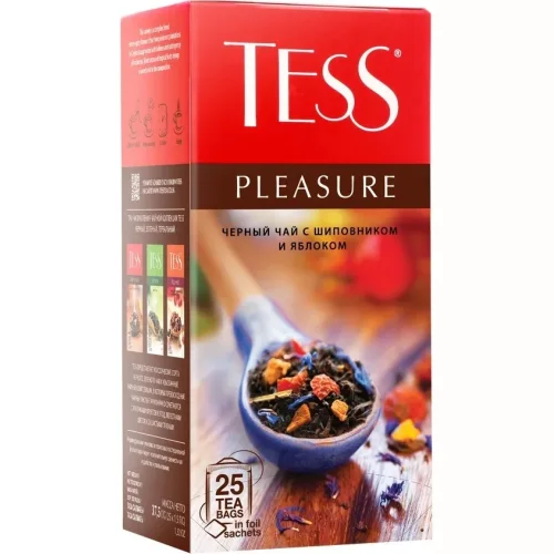 Tess Tea Pleasure black 25p. 1x10