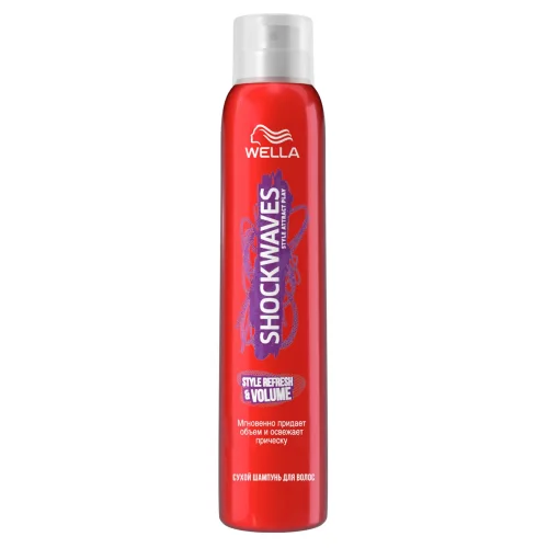 Dry shampoo shockwaves for instant increase in volume, 180 ml
