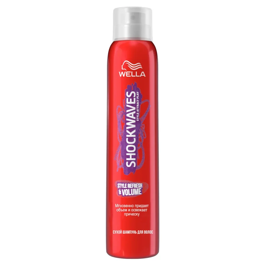 Dry shampoo shockwaves for instant increase in volume, 180 ml