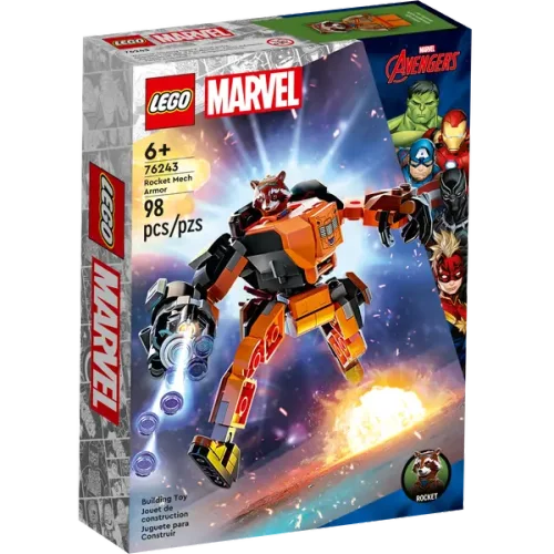 76243 LEGO Marvel Rocket Raccoon Rocket: Robot