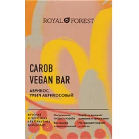 Royal Forest Carob Vegan Bar Apricot