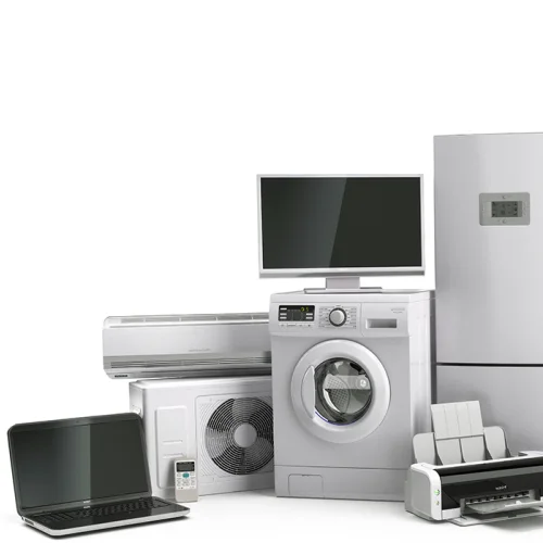 Household appliances, electronics