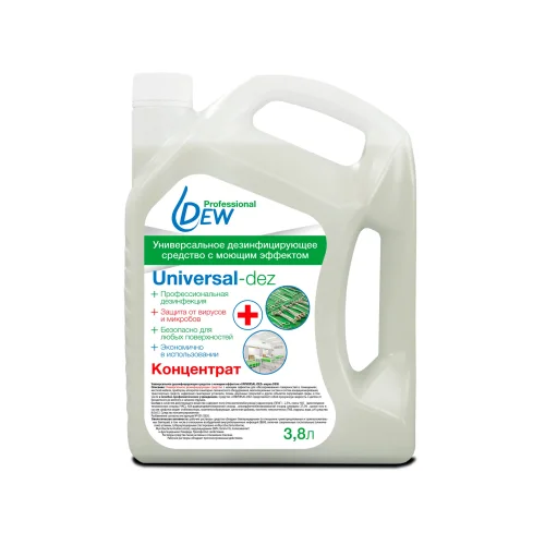 Disinfectant with a washing effect of 3.8 l