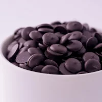 Dark confectionery chocolate in discs 58%, 2.5 kg. PATISSIER