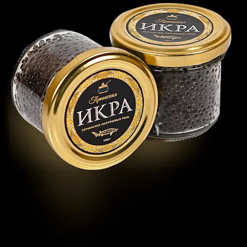 Granular caviar of sturgeon (sterlet) 100g