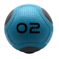 The medical ball is rubberized HYGGE 1275 2 kg.