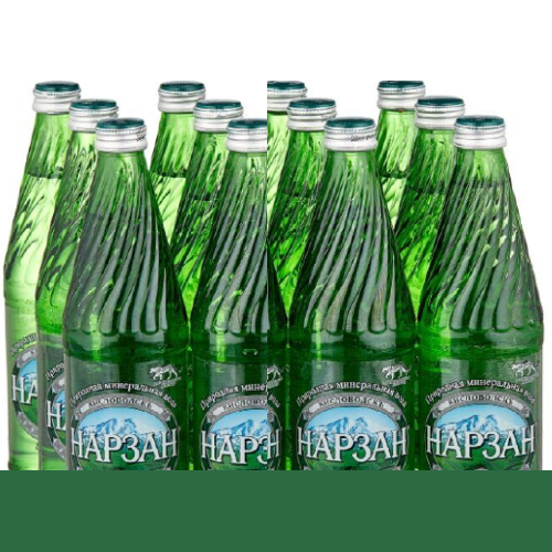 Mineral water Narzan extra.Gazis