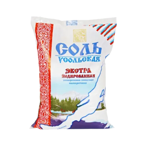 Salt Food Grade Extra "Usolskaya" with iodine