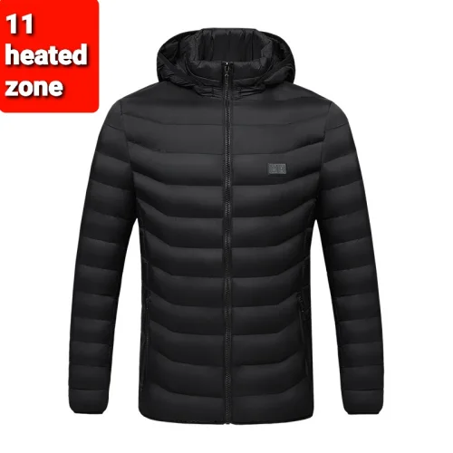 11 zone infrared heated winter Unisex jacket.