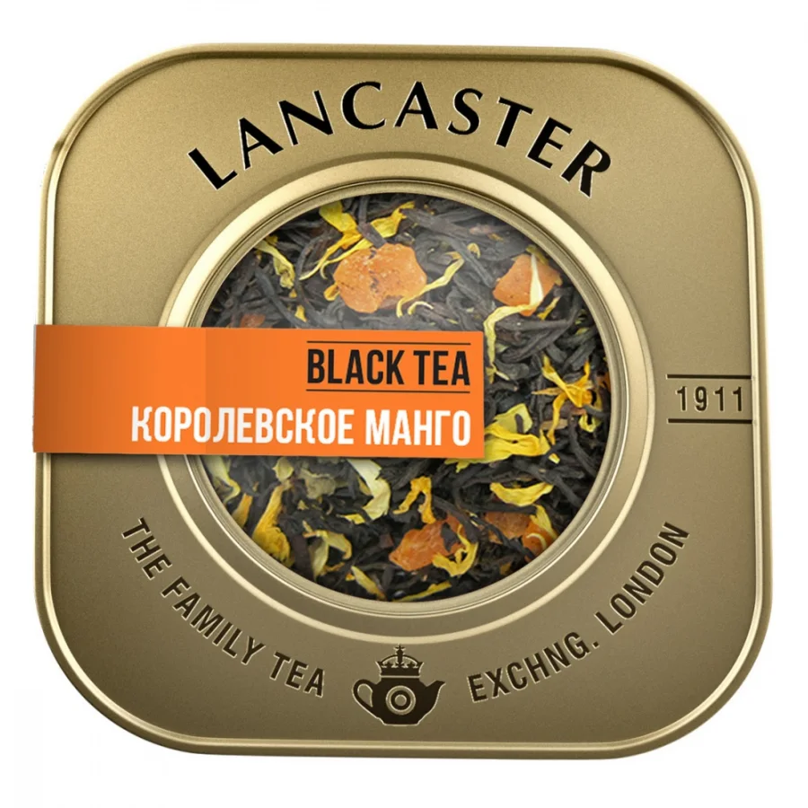 Black Lancaster tea with mango aroma