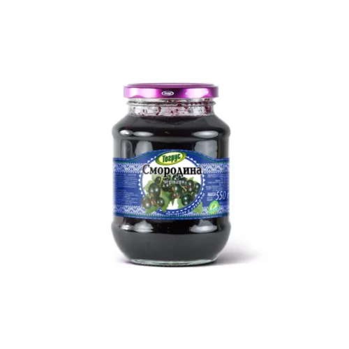 Black currant Togrus pureed with sugar, 300 g