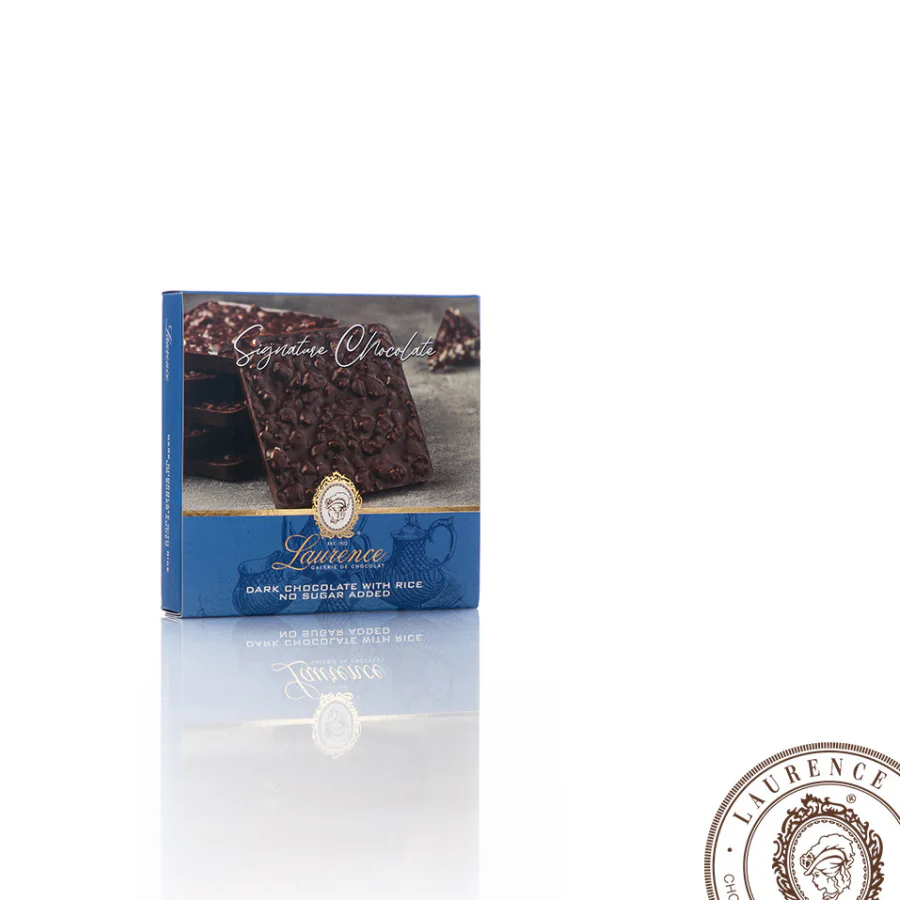 Шоколад темный с рисом без сахара Signature 100 г