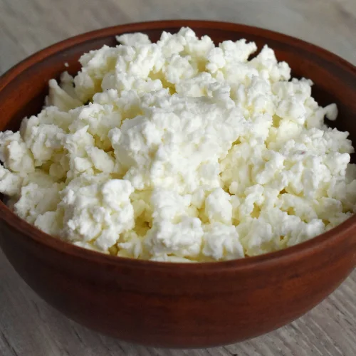 Cottage cheese rustic cottage cheese