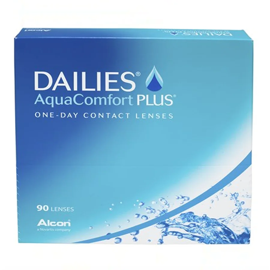 Contact lenses μl Dailies AquaComfort Plus 90pk